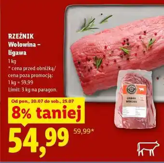 Lidl RZEŹNIK Wołowina – ligawa oferta