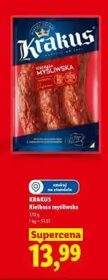 Lidl KRAKUS Kiełbasa myśliwska oferta