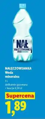 Lidl NAŁĘCZOWIANKA Woda mineralna oferta