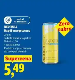 Lidl RED BULL Napój energetyczny oferta