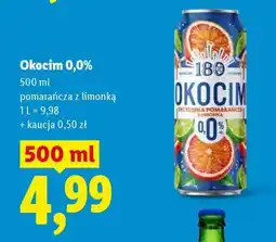 Lidl Okocim 0,0% oferta