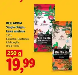 Lidl BELLAROM Single Origin, kawa mielona oferta