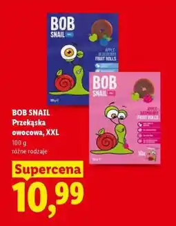 Lidl BOB SNAIL Przekąska owocowa, XXL oferta