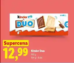 Lidl Kinder Duo oferta