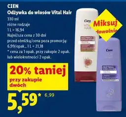 Lidl CIEN Odżywka do włosów Vital Hair oferta