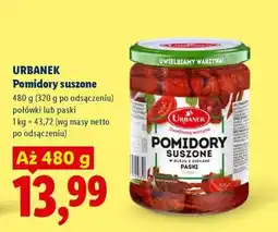 Lidl URBANEK Pomidory suszone oferta