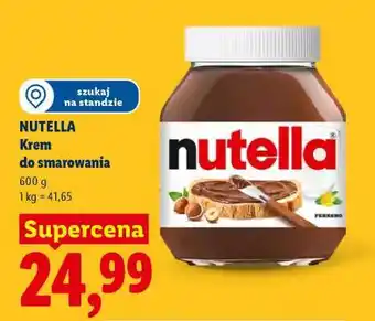 Lidl NUTELLA Krem do smarowania oferta