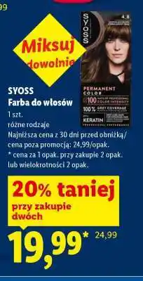 Lidl SYOSS Farba do włosów oferta
