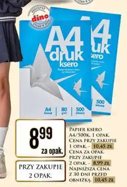 Dino Papier ksero A4 500k 1 opak oferta