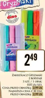 Dino Zakreślacz Gryzmaki oferta