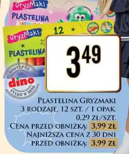 Dino Plastelina Gryzmaki oferta