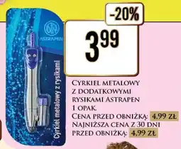Dino Cyrkiel metalowy z dodatkowymi rysikami Astrapen oferta