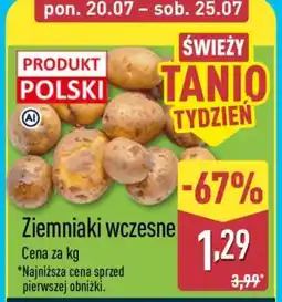 ALDI Ziemniaki wczesne oferta