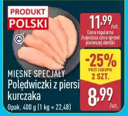 ALDI Poledwiczki z piersi kurczaka oferta