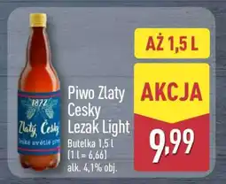 ALDI Piwo Zlaty Cesky Lezak Light oferta