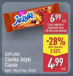 ALDI Goplana Ciastka Jeżyki Classic oferta