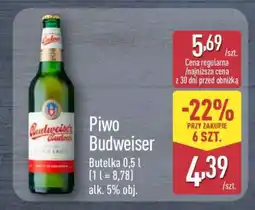 ALDI Piwo Budweiser oferta