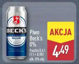 ALDI Piwo Beck's 0% oferta