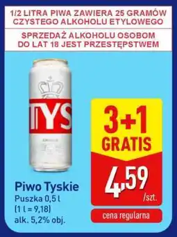ALDI Piwo Tyskie oferta