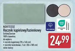 ALDI NOVITESSE Ręcznik kąpielowy/łazienkowy oferta