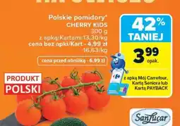 Carrefour Polskie pomidory CHERRY KIDS oferta