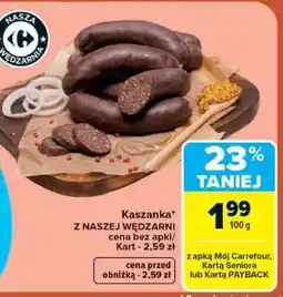 Carrefour Kaszanka oferta