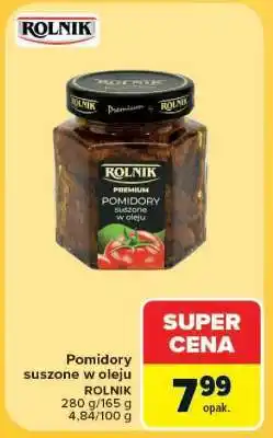 Carrefour Pomidory suszone, w oleju oferta