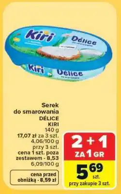 Carrefour Serek do smarowania oferta