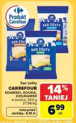 Carrefour Ser żółty Carrefour oferta