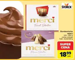 Carrefour Bombonierka Merci oferta