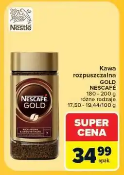 Carrefour NESCAFÉ Gold oferta