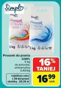 Carrefour Proszek do prania oferta
