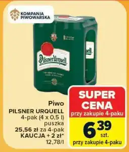 Carrefour Pilsner Urquell oferta