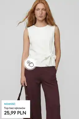 Sinsay Top bez rękawów oferta