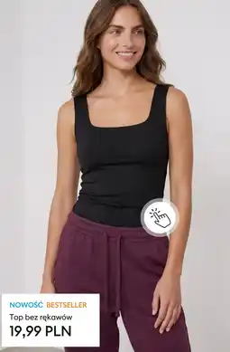 Sinsay Top bez rękawów oferta