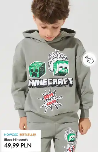 Sinsay Bluza Minecraft oferta