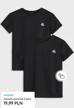 Sinsay Koszulki sportowe 2 pack oferta
