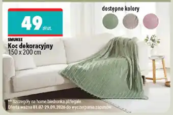 SMUKEE Koc dekoracyjny