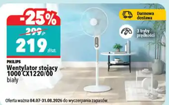 Philips Wentylator stojący 1000 CX1220/00 biały