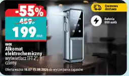 Biedronka IBOX Alkomat elektrochemiczny wyświetlacz TFT 2", czarny oferta