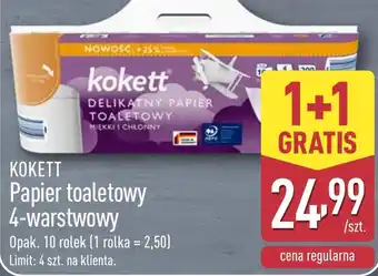 ALDI KOKETT Papier toaletowy 4-warstwowy oferta