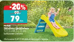 Biedronka PALPLAY Składana zjeżdżalnia oferta