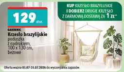 Biedronka GARDENIC Krzesło brazylijskie oferta