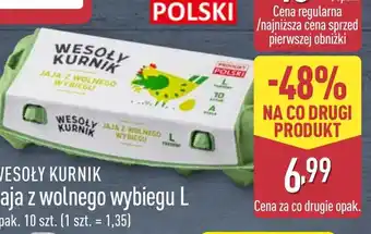 ALDI WESOŁY KURNIK JAJA Z WOLNEGO WYBIEGU L oferta