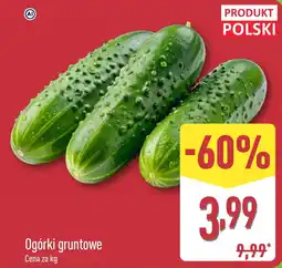 ALDI Ogórki gruntowe oferta