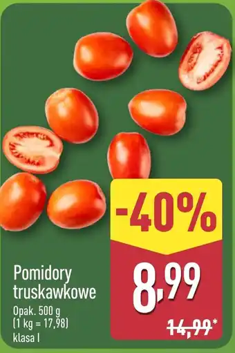 ALDI Pomidory truskawkowe oferta