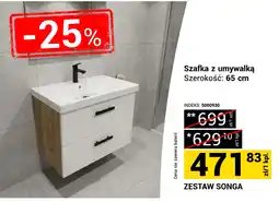 Merkury Market Szafka z umywalką ZESTAW SONGA oferta