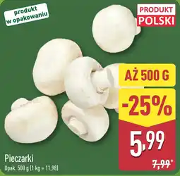 ALDI Pieczarki oferta