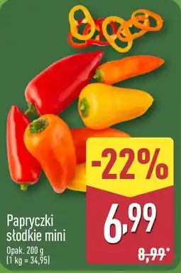 ALDI Papryczki słodkie mini oferta