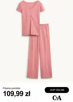 C&A Piżama pointelle oferta